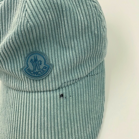 MONCLER Corduroy Baseball Cap With Logo - Picture 5 of 9